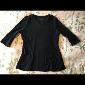 Jaanuu Women's 3/4 Sleeve V-Neck Top